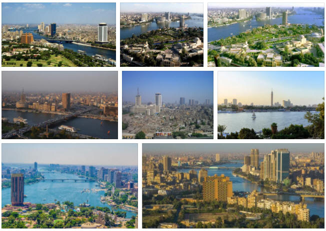 Cairo is the biggest city in Africa