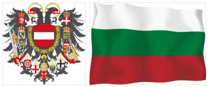 Bulgaria flag and coat of arms