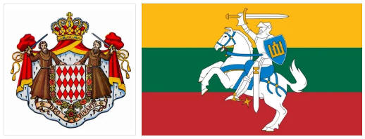 Georgia flag and coat of arms