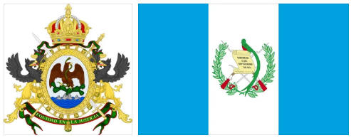 Guatemala flag and coat of arms
