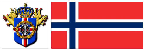 Iceland flag and coat of arms