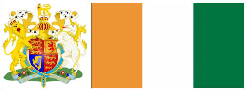 Ivory Coast flag and coat of arms