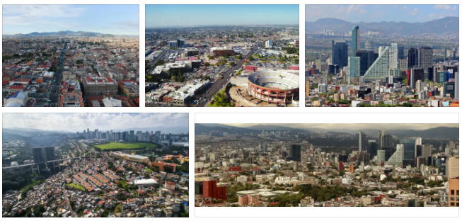 Mexico City is the biggest city in North America