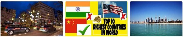 Top 10 Richest Countries in the World