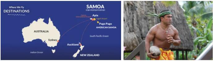 How to get to Samoa