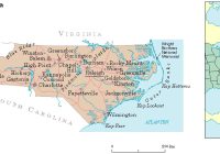North Carolina Location Map