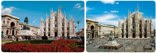 Attractions in Milan, Italy